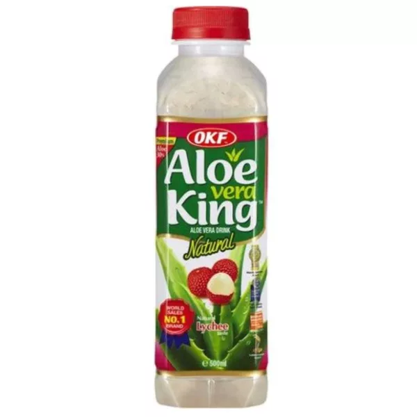 Pure, refreshing and tasty aloe vera drink with Lychee. It also has a healthy effect. Made with exclusive number 1 Korean brand.